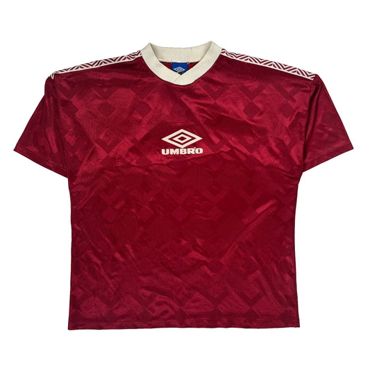 Umbro Football Shirt - XL Red Polyester