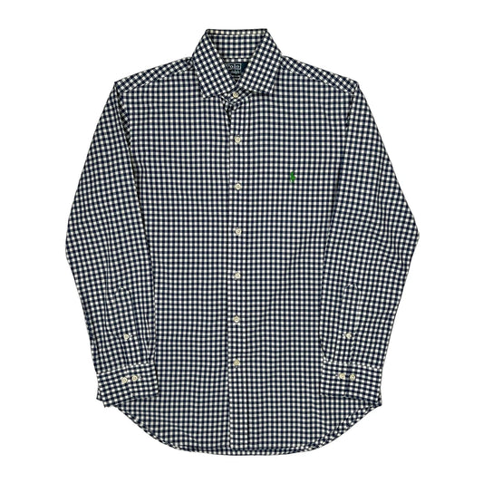 Polo By Ralph Lauren Checked Shirt - Medium Blue Cotton
