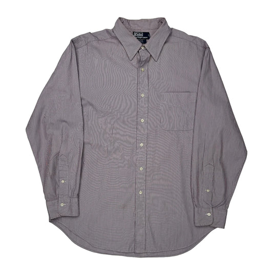 Ralph Lauren Striped Shirt - XL Purple Cotton