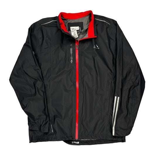 Adidas Jacket - XL Black Nylon