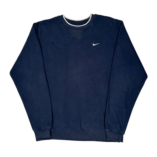 Nike Sweatshirt - XL Navy Cotton