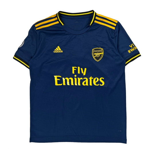 2019-20 Arsenal Adidas Third Football Shirt - Large Yellow Polyester