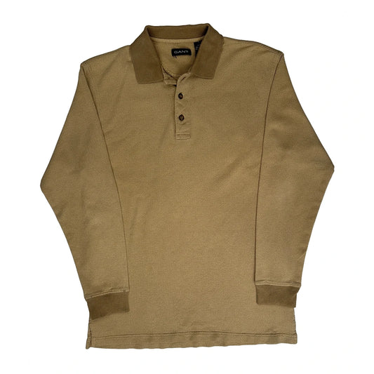 Gant Polo Shirt - Medium Beige Cotton
