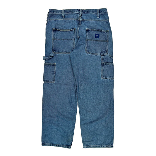 Dakota Grizzly Carpenter Jeans - 34W 31L Blue Cotton