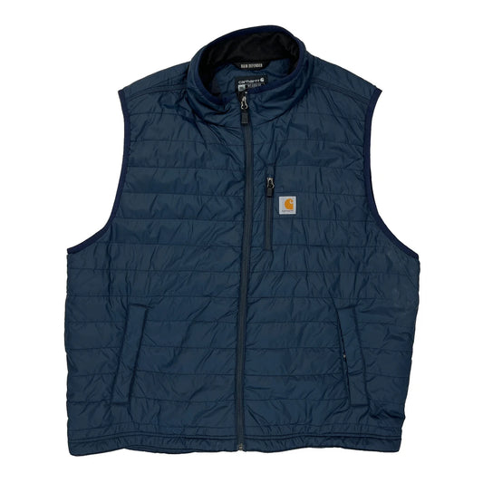 Rain Defender Carhartt Gilet - 3XL Blue Polyester