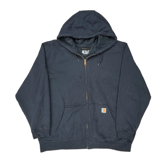 Carhartt Hoodie - 3XL Navy Cotton Blend