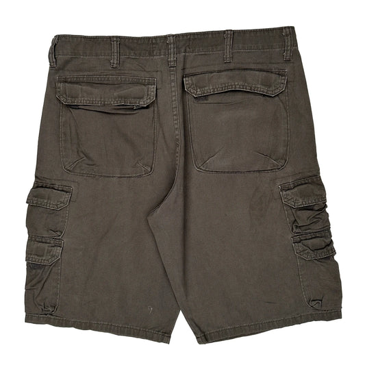 Wrangler Cargo Shorts - 36W 11L Khaki Cotton