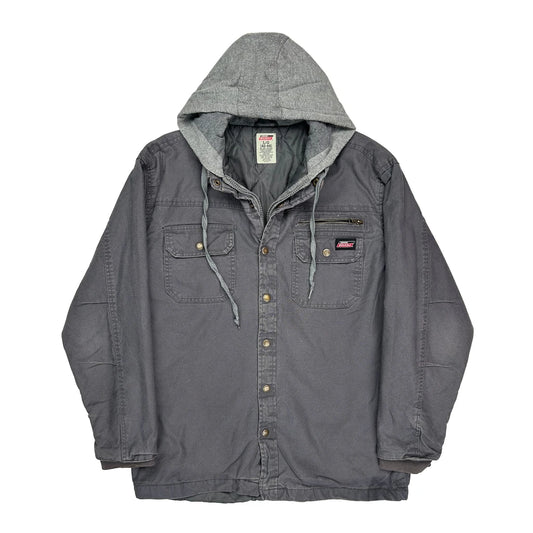 Vintage Dickies Work Jacket - Large Grey Cotton
