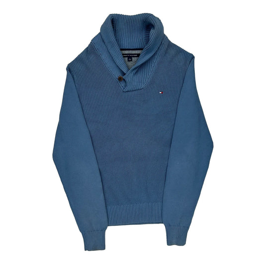 Tommy Hilfiger Jumper - Medium Blue Cotton