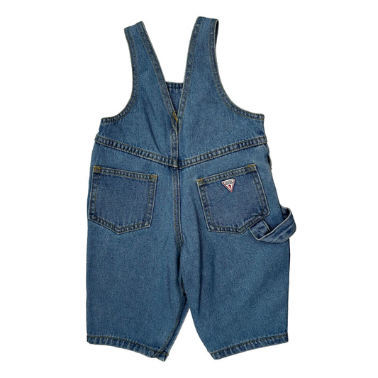 Vintage Age 9 Months Guess Dungarees - 3XS Blue Denim