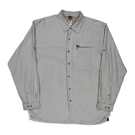 The North Face Checked Shirt - XL Black Polyester