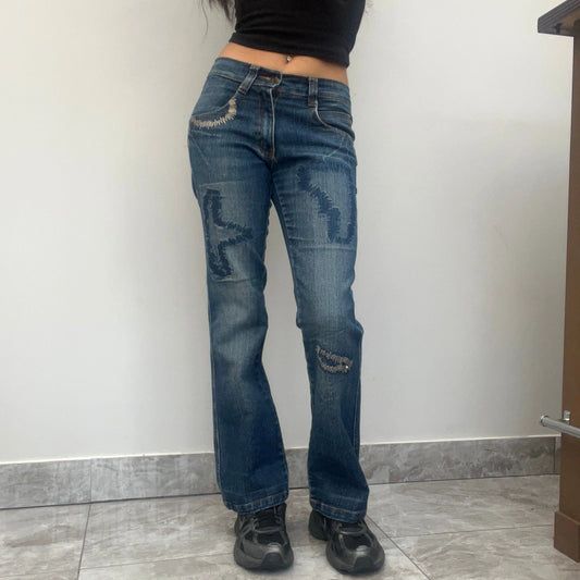 Vintage blue Unbranded Jeans - womens 28" waist