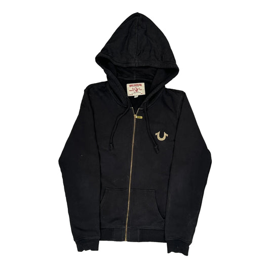 World Tour True Religion Graphic Hoodie - XL Black Cotton