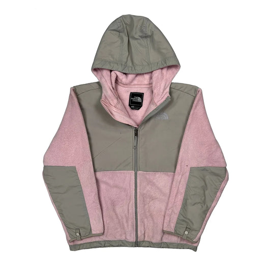 Kids The North Face Fleece Jacket - Large Pink Polyester
