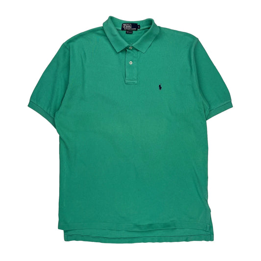 Polo By Ralph Lauren Polo Shirt - Large Green Cotton