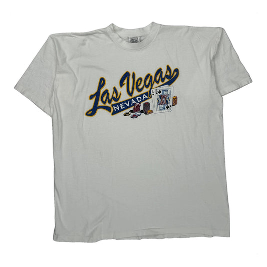 Las Vegas Nevada Wild Oats Graphic T-Shirt - XL White Cotton