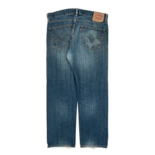 Vintage 505 Levis Jeans - 35W 30L Blue Denim