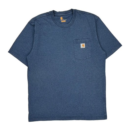 Original Fit Carhartt T-Shirt - Large Blue Cotton