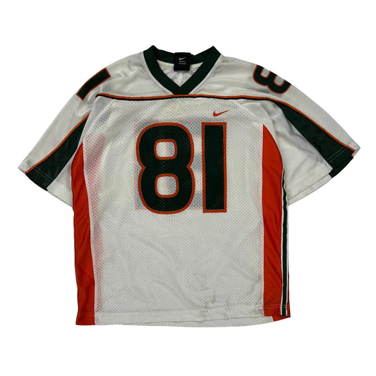 Nike Jersey - Small White Polyester