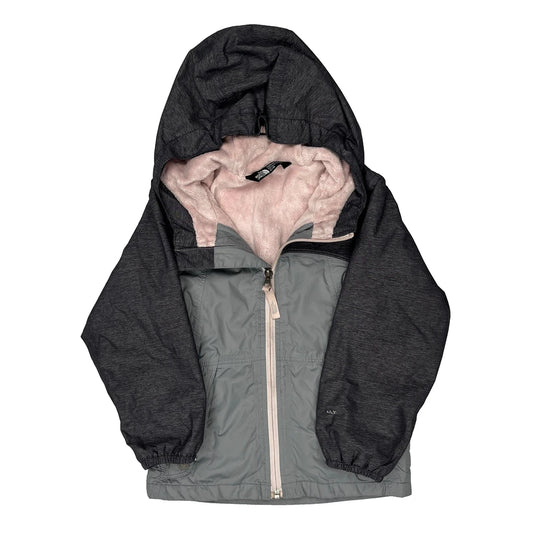 Age 4 The North Face Petite Jacket - 2XS Grey Faux Fur