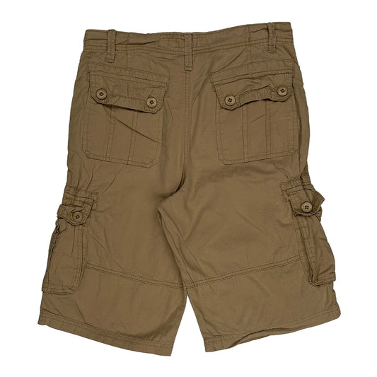 Vintage Southpole Cargo Shorts - 30W 13L Beige Cotton