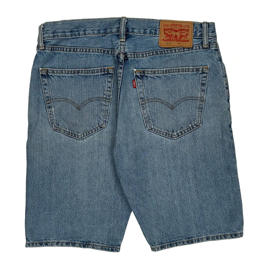 Vintage Levis Denim Shorts - 34W 11L Blue Denim