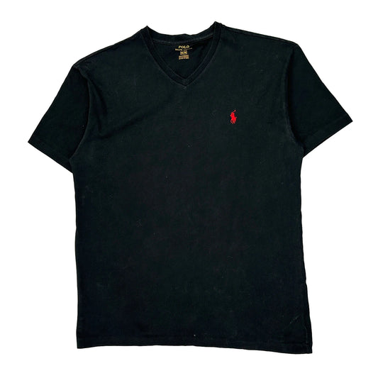 Polo By Ralph Lauren T-Shirt - Medium Black Cotton
