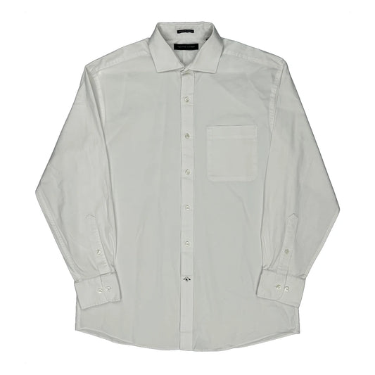 Tommy Hilfiger Shirt - Medium White Cotton