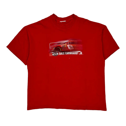 Dale Earnhardt Jr. Nascar Nascar T-Shirt - 2XL Red Cotton