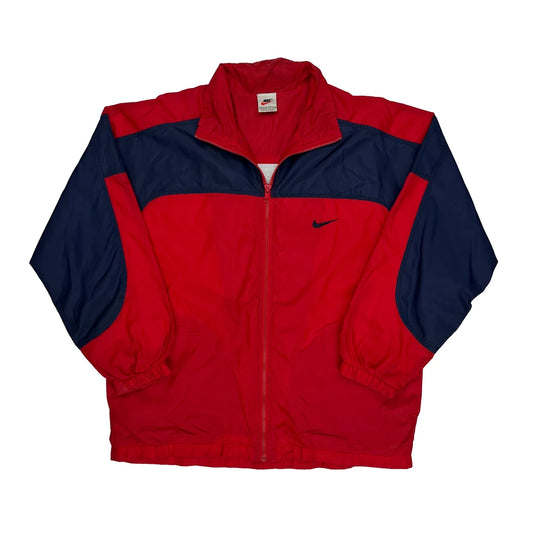 Age 16 Nike Windbreaker - XL Red Nylon