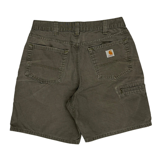 Carhartt Shorts - 31W 9L Khaki Cotton