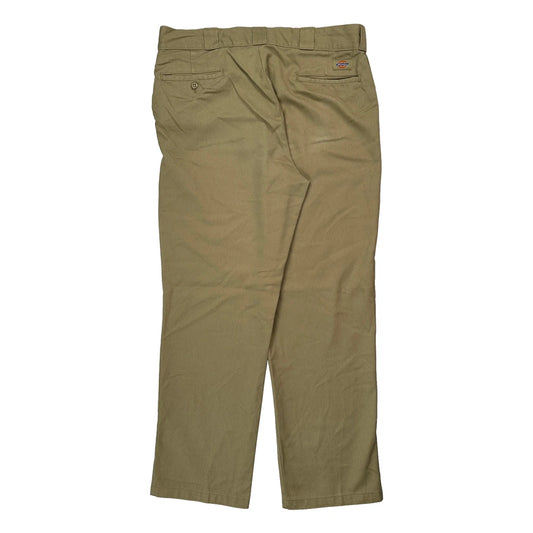 Vintage Dickies Trousers - 34W 31L Khaki Cotton