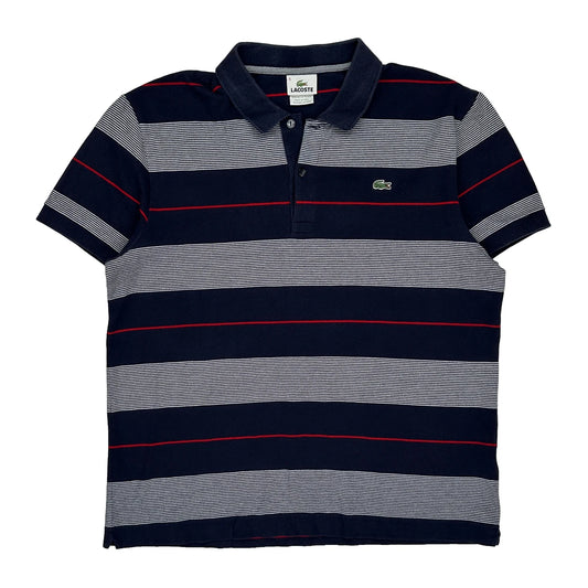 Lacoste Polo Shirt - XL Navy Cotton