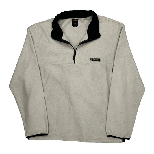 Nautica Fleece - Large Beige Polyester