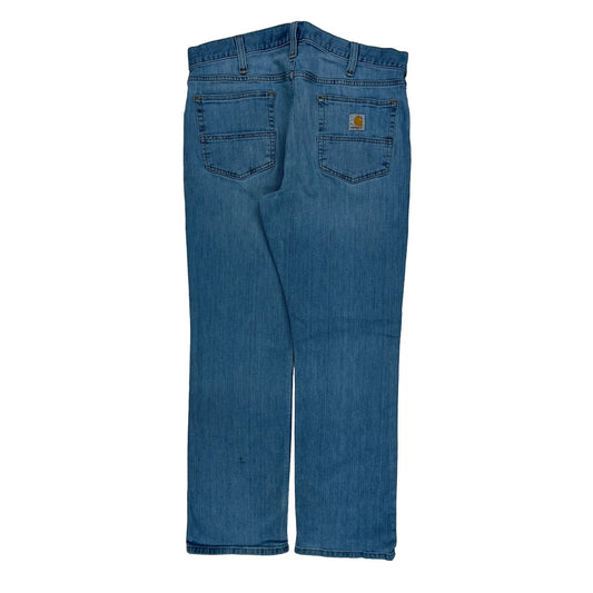 Carhartt Jeans - 34W 29L Blue Cotton Blend