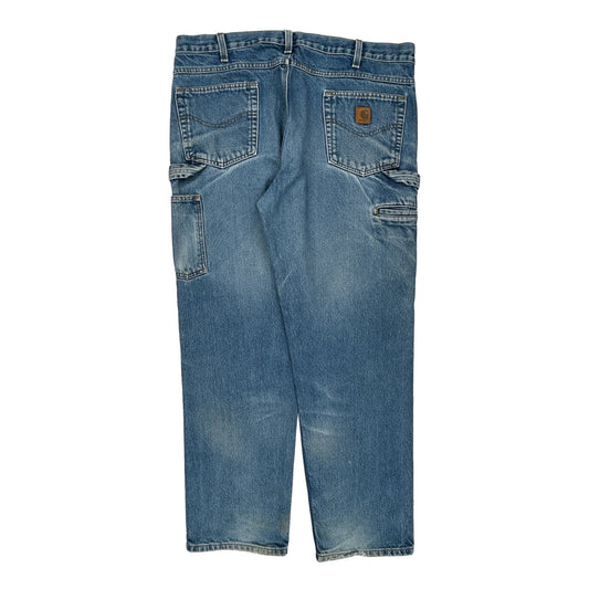 Carhartt Carpenter Jeans - 38W 32L Blue Cotton