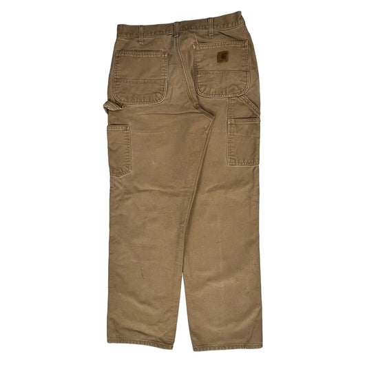 Carhartt Carpenter Trousers - 30W 31L Brown Cotton
