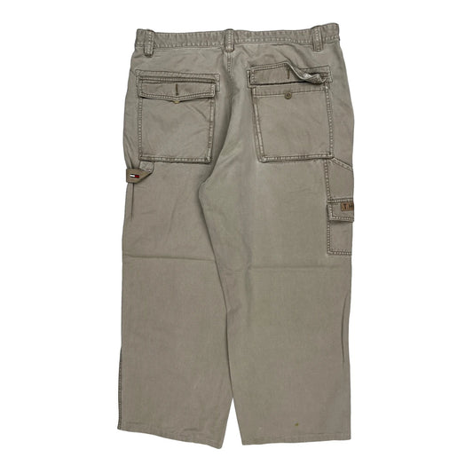 Tommy Hilfiger Cargo Trousers - 38W 27L Beige Cotton