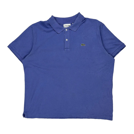 Lacoste Slim Fit Polo Shirt - 3XL Blue Cotton