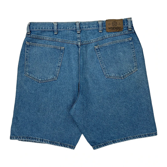 Wrangler Denim Shorts - 36W 8L Blue Denim