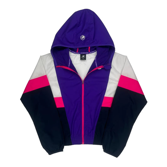 Vintage New Balance Windbreaker - Medium Purple Polyester