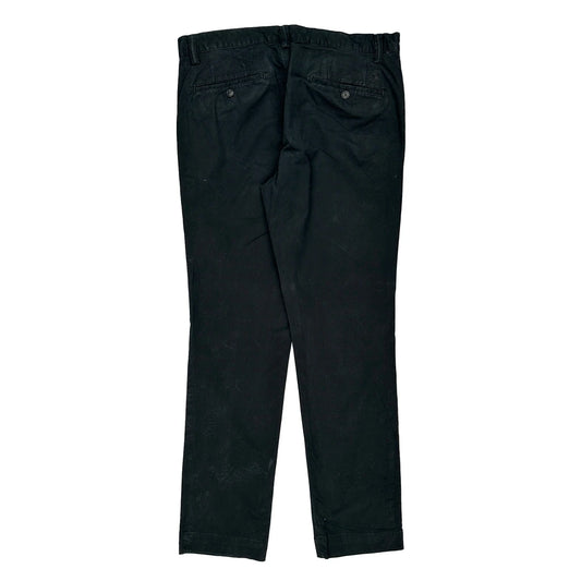Ralph Lauren Trousers - 34W 32L Black Cotton