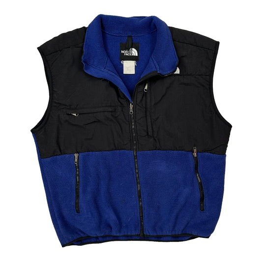 Outdoor The North Face Gilet - Large Blue Polyester