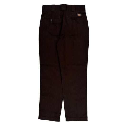 Vintage Dickies Trousers - 28W UK 8 Brown Cotton