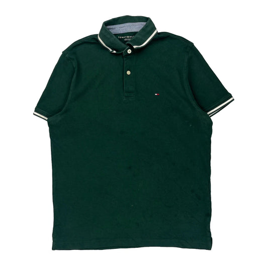 Tommy Hilfiger Polo Shirt - Medium Green Cotton