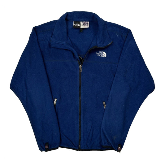 The North Face Fleece Jacket - Small Blue Polyester