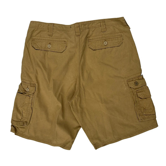 Lee Cargo Shorts - 38W 11L Brown Cotton