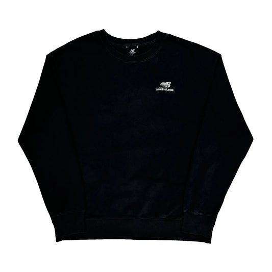 Vintage New Balance Sweatshirt - XL Black Cotton