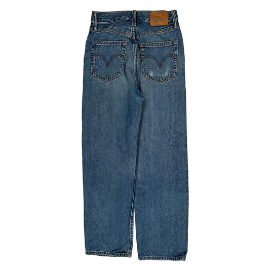 Levis Jeans - 24W UK 6 Blue Cotton