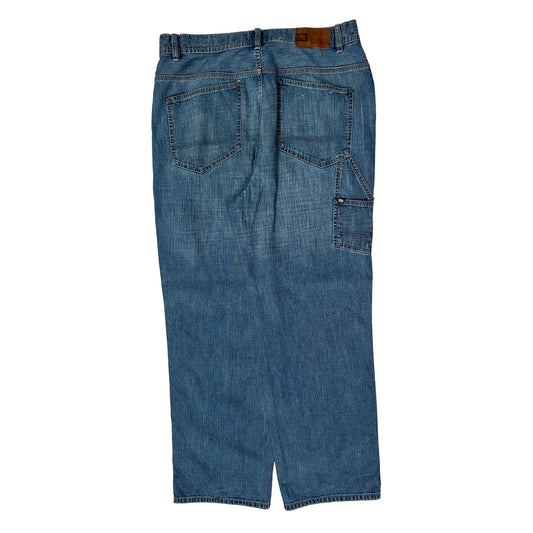 Ecko Unltd Baggy Carpenter Jeans - 36W 32L Light Wash Denim